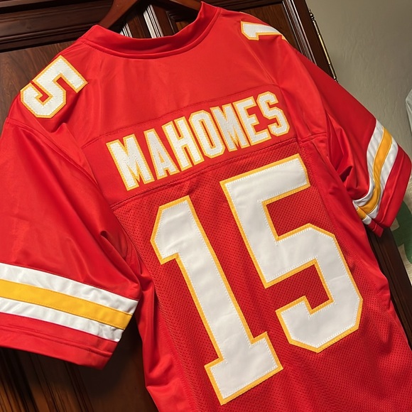 Brand New Rare Custom Designed Made NFL KC Chiefs MVP Patrick Mahomes #15 Jersey - Picture 4 of 8